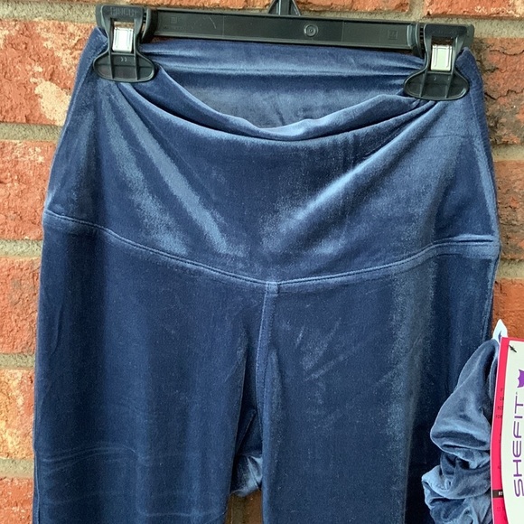 SHEFIT Blue Midnight Athletic Leggings - Picture 4 of 9